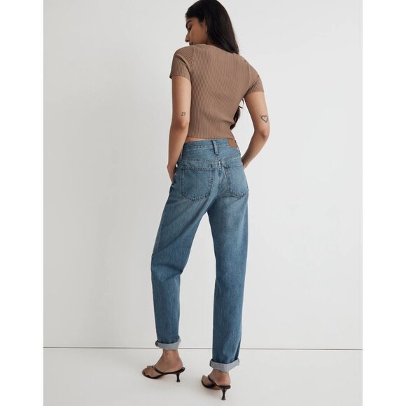 Madewell The Slouchy Boyjean in Astonia 25 - Picture 4 of 9